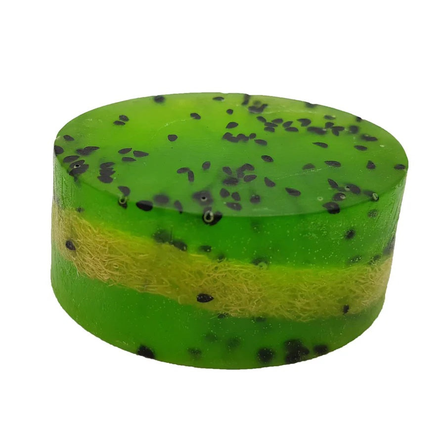 Kiwi Loofah Organc Soap Baytulkenz Perfumes