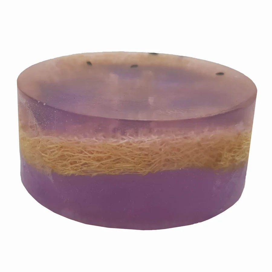 Lavender Loofah Organic Soap Baytulkenz Perfumes